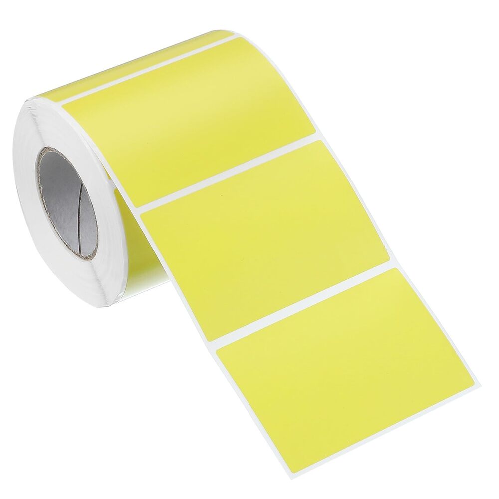 5165 Rectangular Color Coding Labels 3 x 2 Inch, 500 Pcs Rectangle Colored